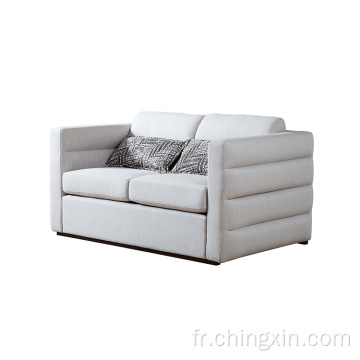 Ensembles de canapés de coupe modernes en tissu Sofa Loveseats Meubles